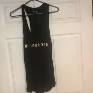Pure barre racer back tank